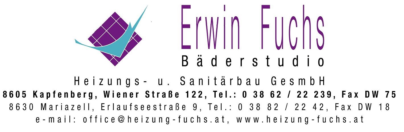 Logo von Fuchs Erwin Bäderstudio Heizungs- und Sanitärbau GesmbH